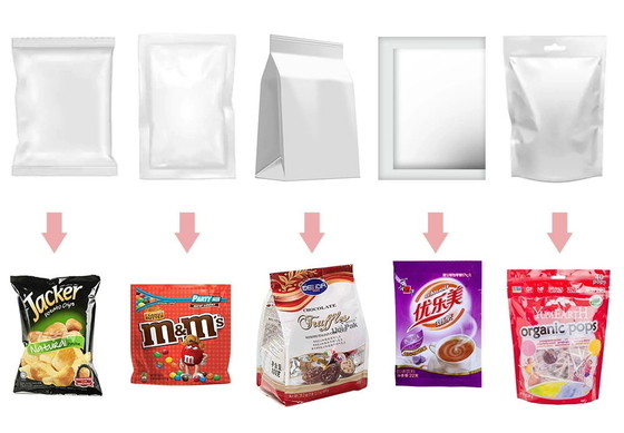 آلة تعبئة الحبيبات الأوتوماتيكية العمودية الجاهزة للوقوف على وزن Doypack