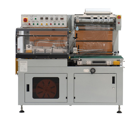 POF PVC Film Shrink Wrap Sealer Machine زجاجة L آلة تغليف نفق