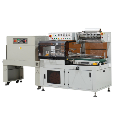 POF PVC Film Shrink Wrap Sealer Machine زجاجة L آلة تغليف نفق